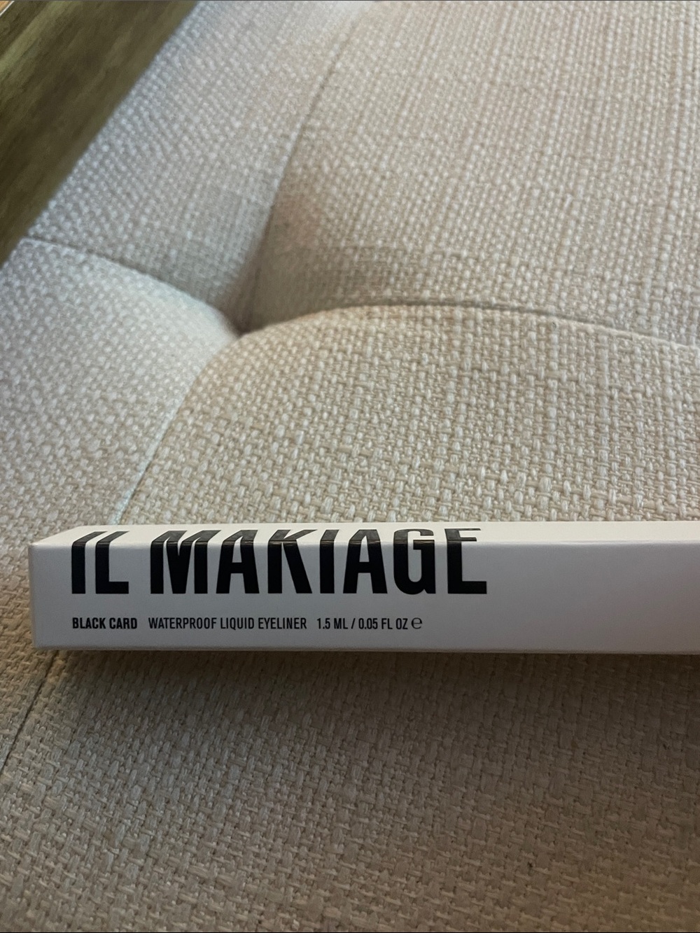 IL MAKIAGE black card Mascara/Eyeliner waterproof in Packaging